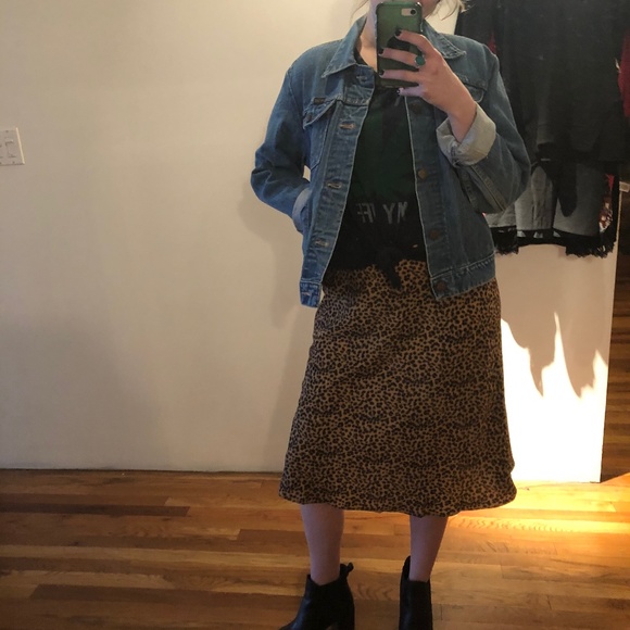 Vintage Redeux Mary Jane California Back Patch Embellished Jean Jacket Sz small - Picture 5 of 8